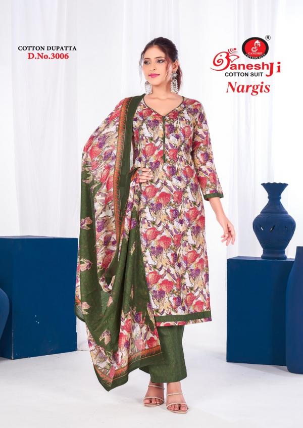 Ganeshji Nargis Vol-3 – Dress Material